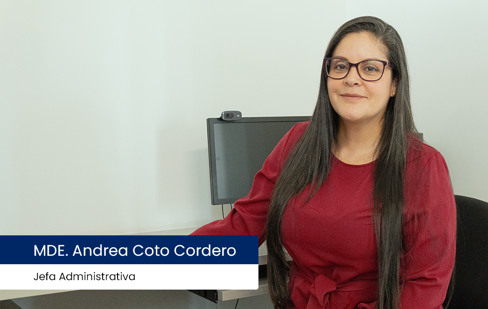 MDE. Andrea Coto Cordero, Jefa administrativa de la Escuela de Lenguas Modernas