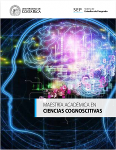 Maestría Académica en Ciencias Cognoscitivas