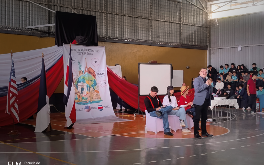 La Escuela de Lenguas Modernas de la UCR presente en la celebración del Día de los Idiomas del Colegio Dr. Ricardo Moreno Cañas